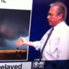 Very rude altered sign interrupts tornado news report (NSFW)