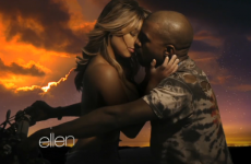 Kanye's strange new video features a topless Kim Kardashian (NSFW)