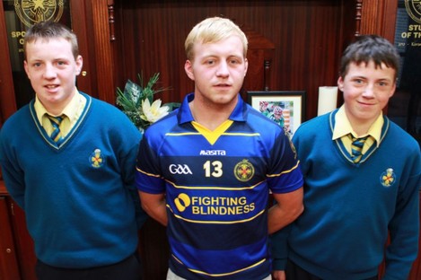 (Left to right) Conor, Peter and Denis Ryan.