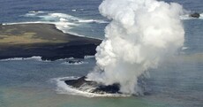 Hello, world: New island off Japan coast after volcano eruption