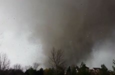 Man films terrifying video of tornado devastating his house and neighbourhood