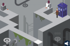 Today's Doctor Who Google Doodle is amazing