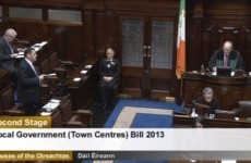Dáil debates bill to deal with 'crisis in Irish towns'