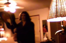 Lad breaks guitar over his head, gets given out to by his mam