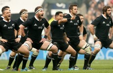 VIDEO: Ireland face the haka on Lansdowne Road