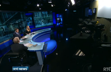 Blunder on Six One news reveals how tiny the studio actually is