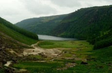 Two men rescued after falling in water at Glendalough