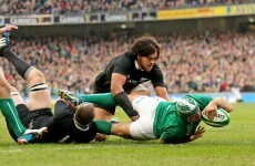 Rory Best threw himself into a ruck 30 seconds AFTER fracturing his arm