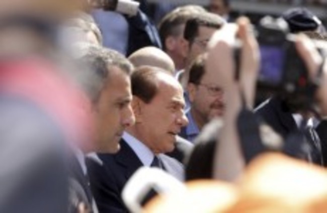 Berlusconi dismisses tax fraud trial as a "waste of time"