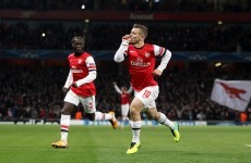Early bird Wilshere takes Arsenal to brink of last 16