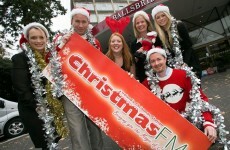 Christmas FM is back on the airwaves at 8am tomorrow morning