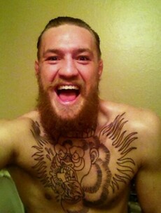 Snaphot: Conor McGregor gets a gorilla tattoo across his chest
