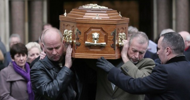 Pictures: Funeral Mass for Fr Alec Reid held in Belfast