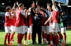 Former Arsenal assistant Pat Rice admitted to hospital with cancer