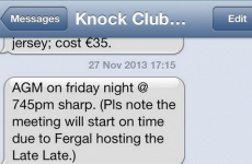 Cavan GAA club take steps to ensure AGM starts on time to avoid Late Late Toy Show clash