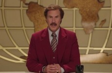 Ron Burgundy has a Late Late Toy Show message for you