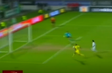 GIF: Man United misfit Bebe misses an absolute sitter in the Europa League