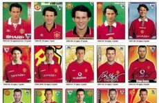 20 Ryan Giggs Premier League stickers in one handy GIF