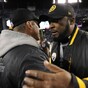 Steelers coach prevents a touchdown by standing in the way on a kickoff