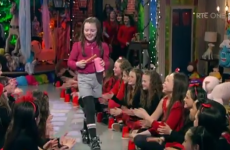 Watch again: 117 girls perform the Cup Song on the Toy Show