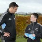 VIDEO: When All Black Dan Carter met George Morgan