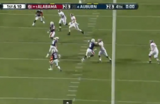 The most exciting finish in college football history happened last night