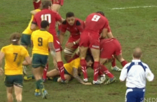 Mike Phillips could be in big trouble after this stamp on Quade Cooper