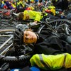 London cyclists hold 'die-in' protest over road deaths