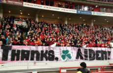 Snapshot: Spartak Moscow fans bid McGeady a fond farewell