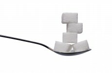 Small glasses of cordial have up to five cubes of sugar