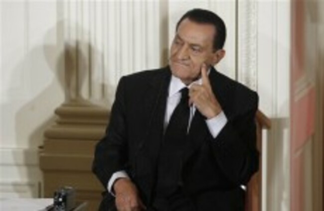 Egypt's ex-president Hosni Mubarak detained for investigation
