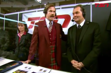 Ron Burgundy co-hosted the actual Canadian Olympic curling trials
