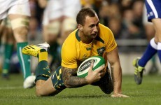 VIDEO: Quade Cooper thanks teammates for sticking by him