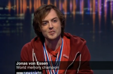 World Memory Champion struggles to remember Newsnight credits