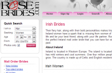 Mail-order bride service now offering 'fiery haired' Irish brides