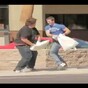 Man accepts invitation to pillow fight with complete stranger