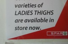 Suspicious item for sale in Dublin Spar shop