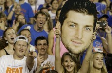 American stations are battling to make Tim Tebow the face of their college football coverage