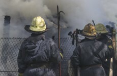 Firefighter survives six-storey fall