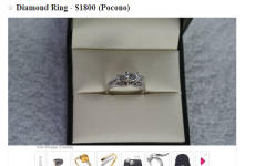 Extremely bitter ex-fiance selling engagement ring worn by 'Satan herself'