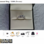 Extremely bitter ex-fiance selling engagement ring worn by 'Satan herself'