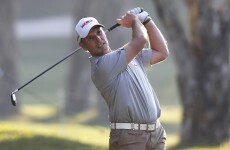 Ireland's David Higgins leads at the Hong Kong Open