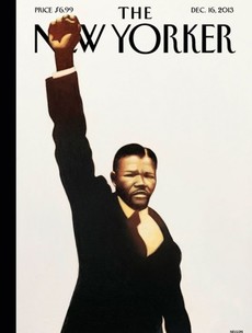 The New Yorker honours Nelson Mandela with striking cover image
