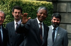 'We are in struggle because we value life and love all humanity': Mandela's address to the Dáil