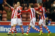 Stephen Ireland on target as Potters down Chelsea
