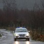 Two men arrested after garda car rammed in burglary chase
