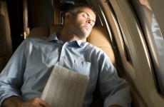 Man falls asleep during flight, wakes up on empty plane