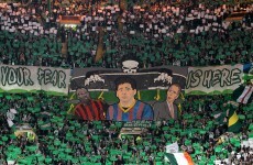 Celtic ban 128 fans and close Green Brigade Section
