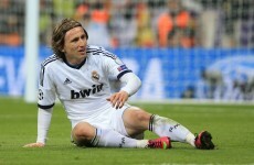 Luka Modric scores a screamer to put Real Madrid in the driving seat