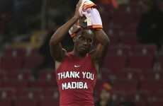 Galatasaray fans shame football authorities over Drogba's Mandela tribute